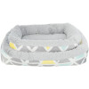 Panier pour lapin en peluche