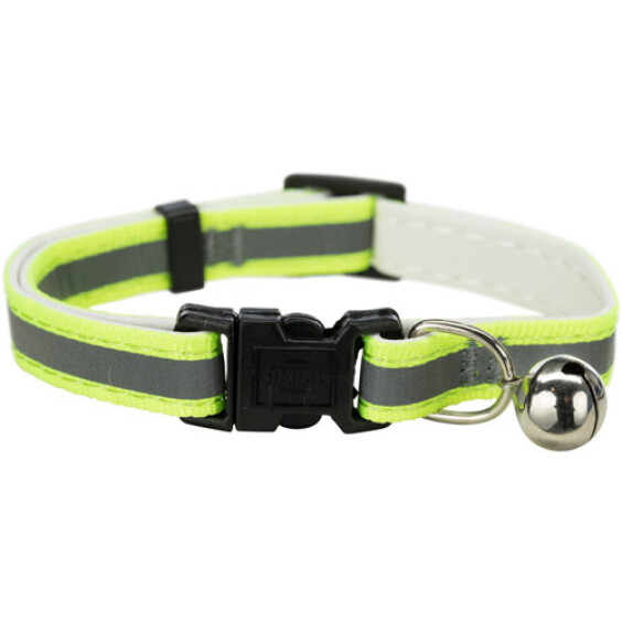 Collier bandes réfléchissantes pour chat