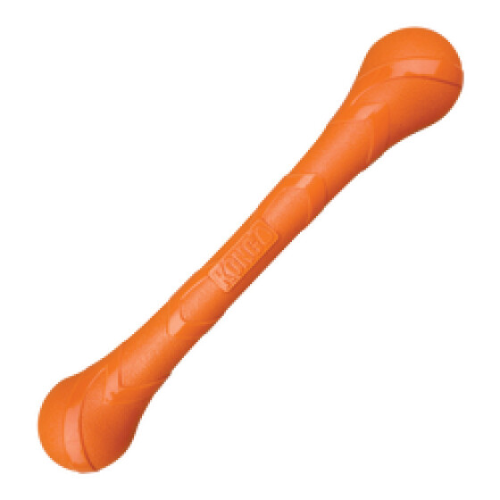 KONG Jouet SqueakStix orange taille large