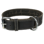 Heartbeat en cuir gras noir