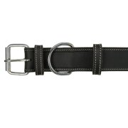 Collier Heartbeat en Cuir gras NOIR