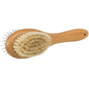 Brosse Double face en Bambou pour chaton