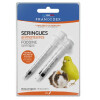 Seringues alimentaires pour oiseaux et rongeurs x2 Francodex