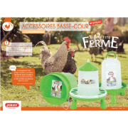 Mangeoire Silo sur pieds pour Poule