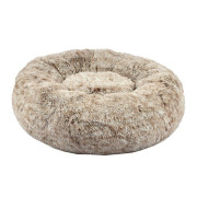 Coussin apaisant chien chat Donut Poilu gris