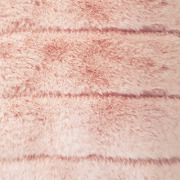 Milk & Pepper Doudoune réversible en fourrure rose Nikita