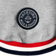 Milk & Pepper Sweat gris Bouledogue et Carlin Arminton