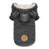 Milk & Pepper Sweat à capuche mouton gris ELLIOT