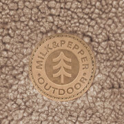 Sweat à capuche mouton camel ELLIOT