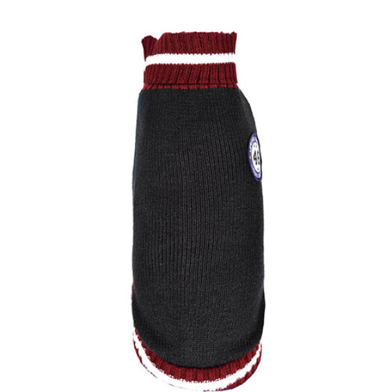 Pull en maille noir