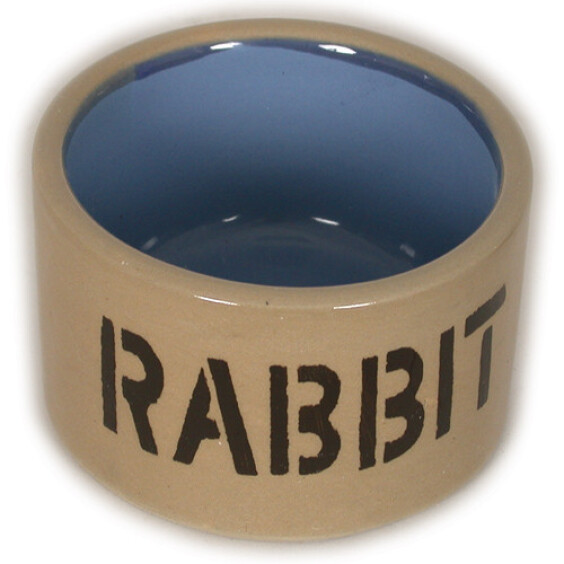 Gamelle en grès pour lapin 350 ml