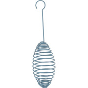 Mangeoire spirale pour boule de graisse grise