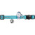 Collier personnalisé, strass, luxe pour chat similicuir Turquoise