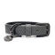 Collier chien imitation cuir lézard gris Safira - 30