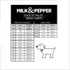 Milk & Pepper Collier en tweed et imitation cuir Archibald