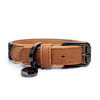 Milk & Pepper Collier en tweed et imitation cuir Archibald
