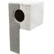 couchage chat design pour étagère IKEA avec griffoir