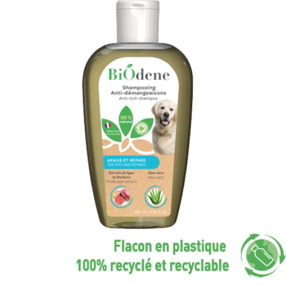 Shampoing anti-démangeaison pour chien BIO Francodex