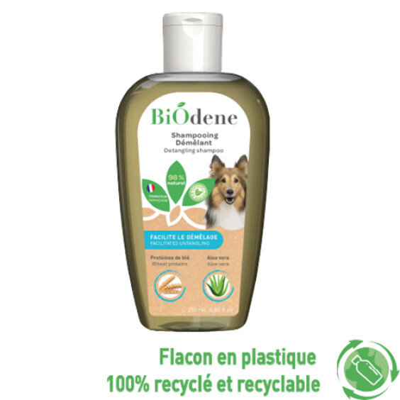 Shampoing naturel démêlant pour chien bio Francodex