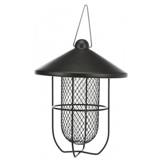 Distributeur de cacahuètes pour oiseaux du ciel noir