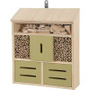 Hôtel à insectes artisanal géant en bois naturel