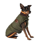 Manteau chaud et imperméable Kaki Tradi