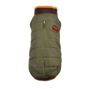 Manteau chaud et imperméable kaki