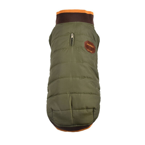Manteau chaud et imperméable kaki