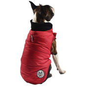 Doudoune rouge spéciale Bouledogue Carlin Staffie