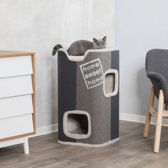 Arbres à chats originaux, gris, Tour Jorge