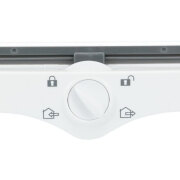 Chatière XXL gros chat 4 positions avec tunnel Blanc