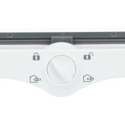 Chatière XXL gros chat 4 positions avec tunnel Blanc