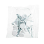 Chatière XXL gros chat 4 positions avec tunnel Blanc