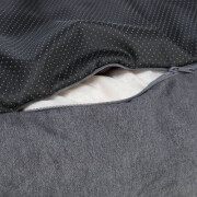 Corbeille en peluche douce Liano grande et petite taille