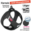 Curli Harnais Boucle Air-Mesh noir