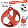 Curli harnais Boucle Air-Mesh orange