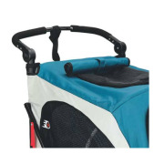 Poussette pour chien Aventura XL bleu 112 x 105 cm