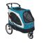 Poussette pour chien Aventura XL bleu 112 x 105 cm
