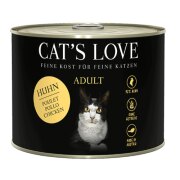Pâtée Cat's Love pour chat Poulet