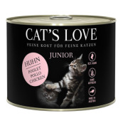 Cat's Love Pâtée junior pour chaton au poulet 200 g