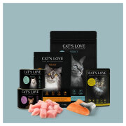 Cat's Love Pâtée Dinde et Huile de saumon