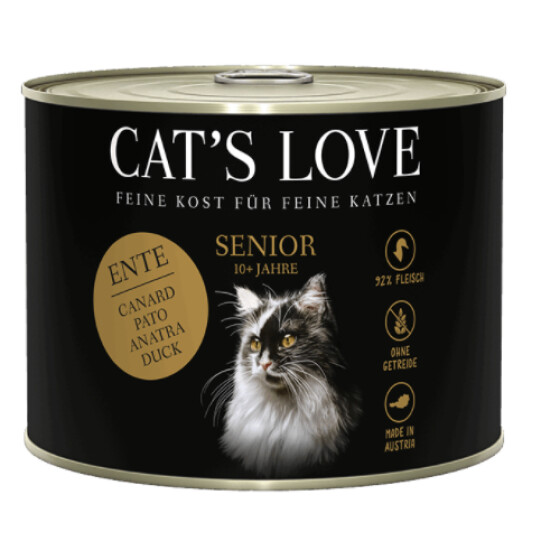 Pâtée Cat's Love Canard pour Chat