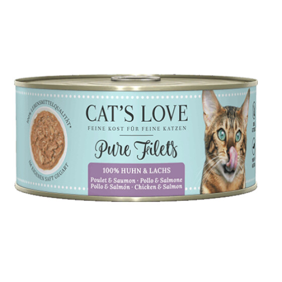 Pâtée Saumon&Poulet Cat's Love