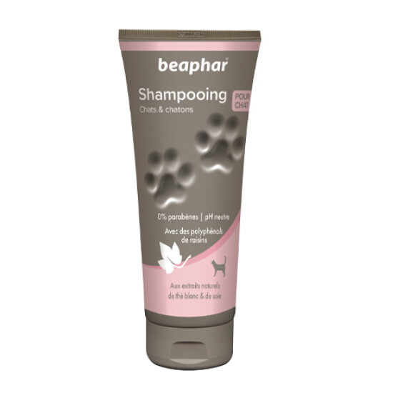 Shampoing Thé Blanc Chat et Chaton 200 ml Beaphar