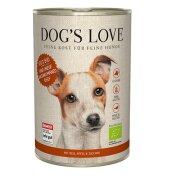 Pâtée Bœuf BIO Dog's Love 