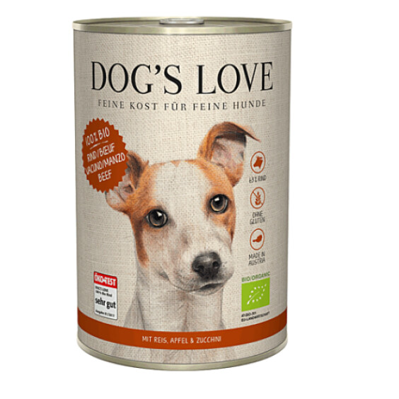 Dog's Love Pâtée Bœuf BIO