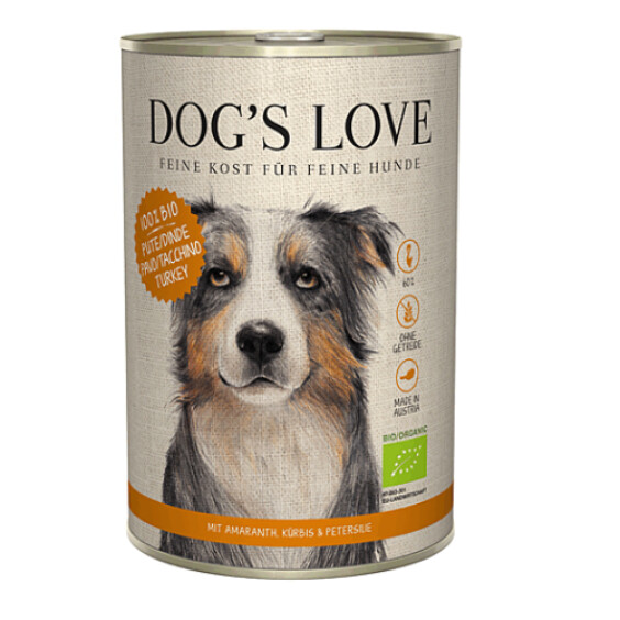 Dog's Love Pâtée Dinde BIO