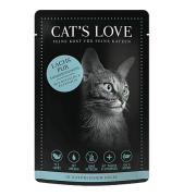 Cat's Love Sachet fraîcheur Saumon sans céréales pour chat 85 g