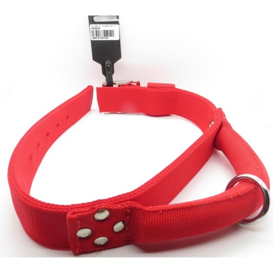 Collier pour chien avec poignée Zolux rouge