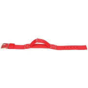 Collier pour chien avec poignée Zolux rouge